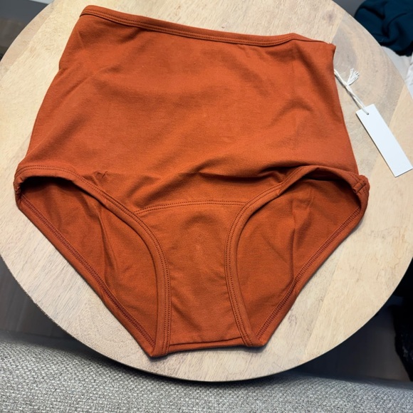 ARQ Other - ARQ High Rise Undies in Rust Burnt Orange Small NWT
